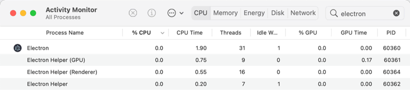 Find which PID to attach to using Activity Monitor or Task Manager